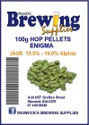 WBS Enigma Hop Pellets 100g | Home Brew Supplies