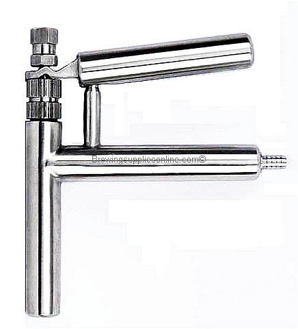 Full Stainless Steel Barbed Fitting Pluto Beer Gun