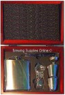 Flask Gift Set Black Finish