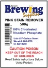 Warwick's Brewing Supplies Pink Stain Remover